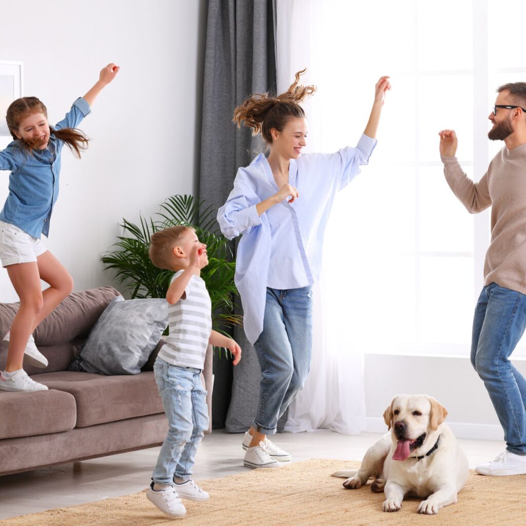 family bonding as a way to live slower